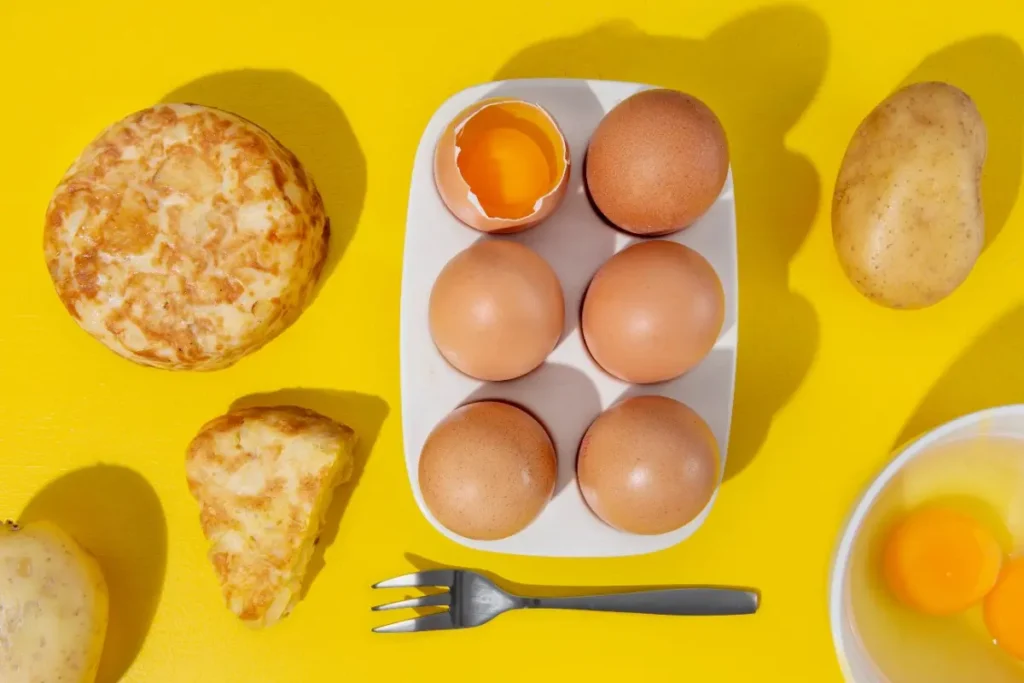 Ilustrasi Kuning Telur Ayam Omega